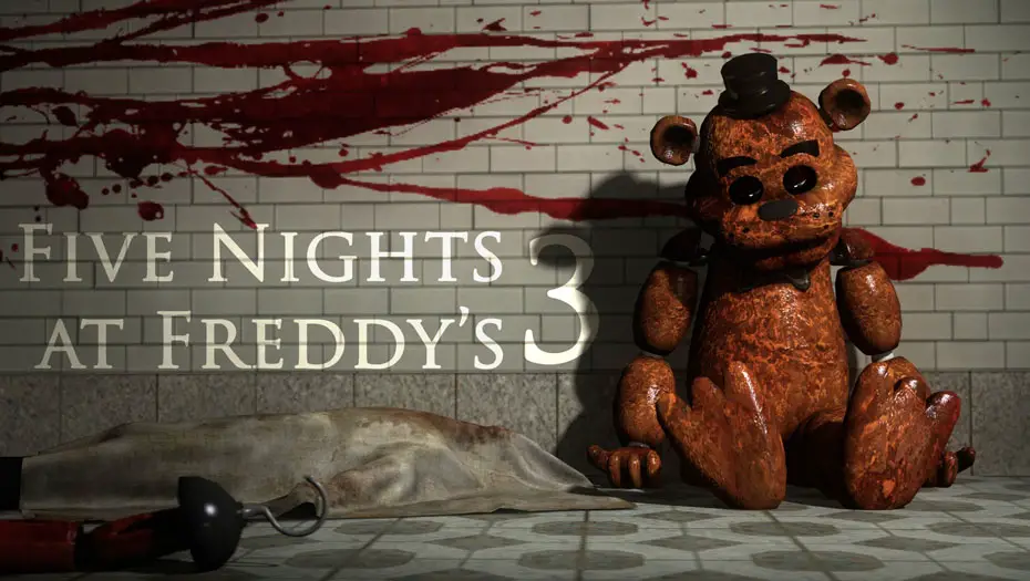 Five Nights At Freddy's 3 NIGHT 3 Gameplay - FNAF 3 Night 3