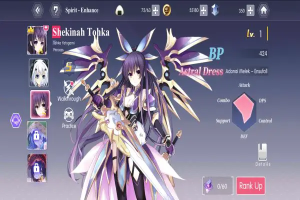 Date a Live: Spirit Pledge guide – tips, tricks, and cheats