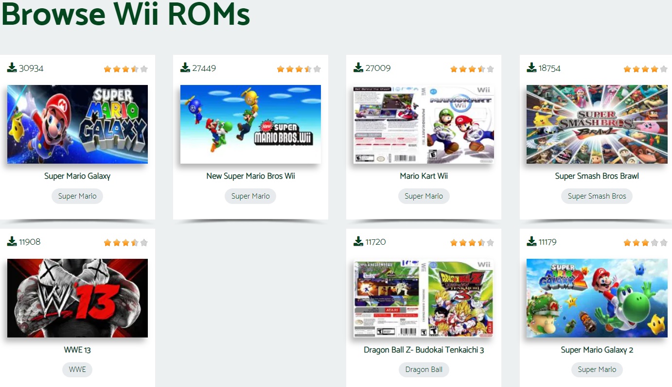 Best Websites to Download Wii ROMS for Emulators 